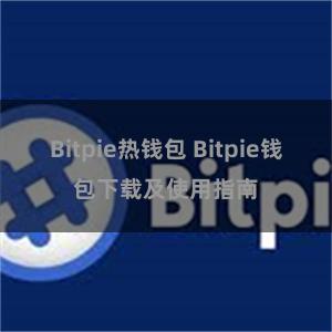 Bitpie热钱包 Bitpie钱包下载及使用指南