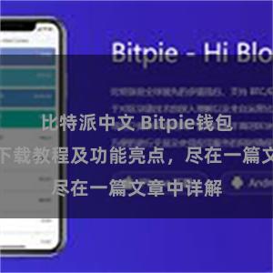 比特派中文 Bitpie钱包最新版本下载教程及功能亮点，尽在一篇文章中详解