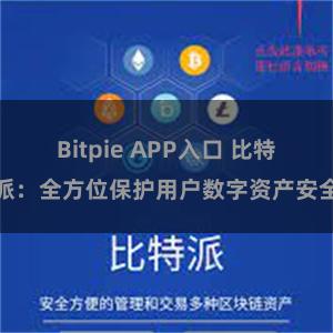 Bitpie APP入口 比特派：全方位保护用户数字资产安全